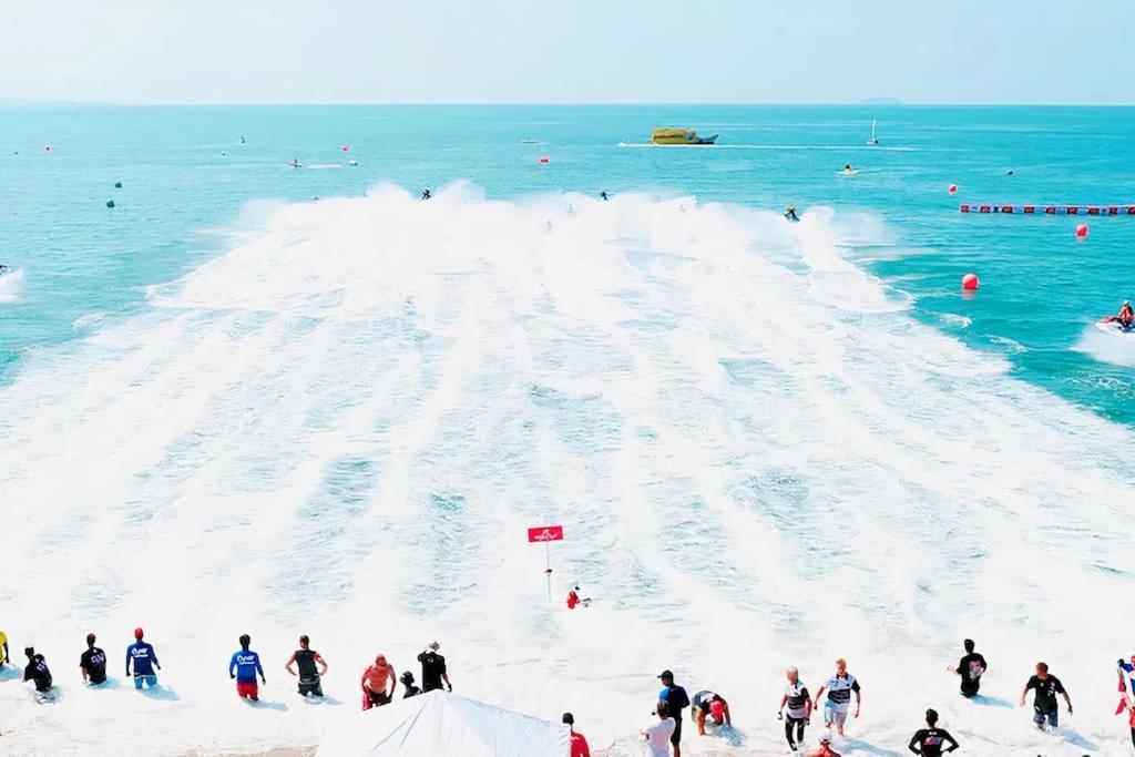 Sea View 5 Star Facilities Luxury Stay At Pattaya 乔木提恩海滩 外观 照片