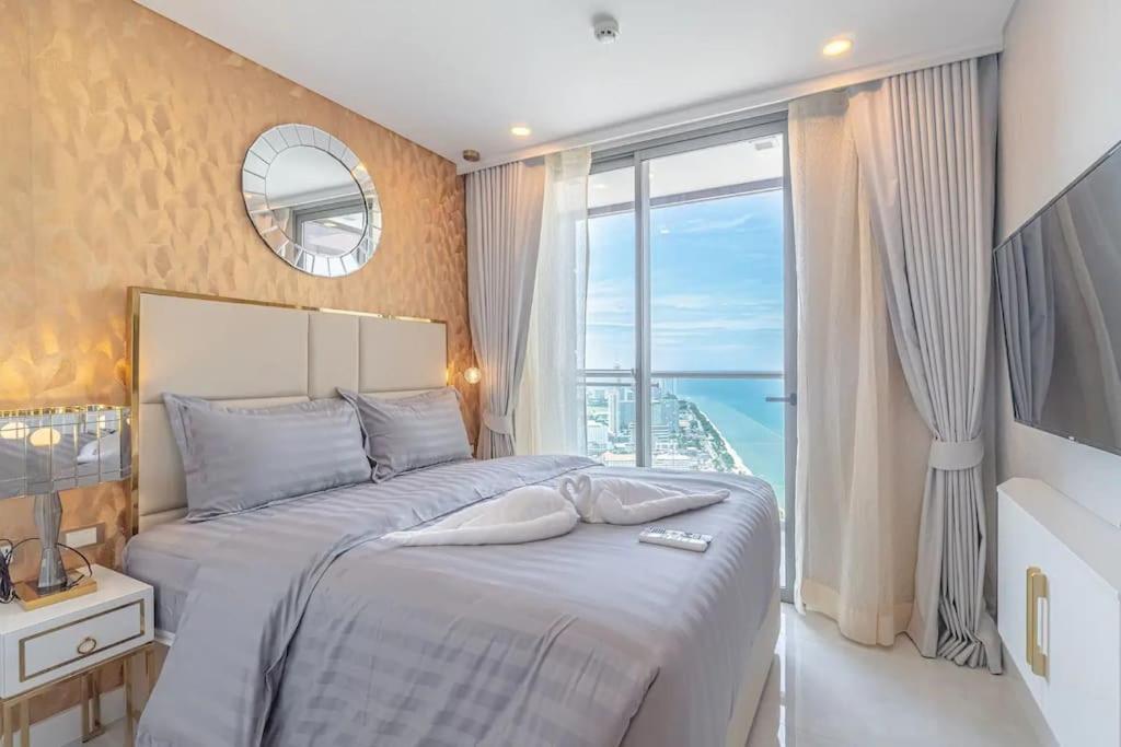 Sea View 5 Star Facilities Luxury Stay At Pattaya 乔木提恩海滩 外观 照片