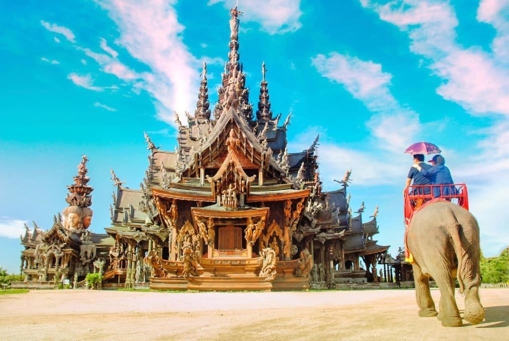 Sea View 5 Star Facilities Luxury Stay At Pattaya 乔木提恩海滩 外观 照片