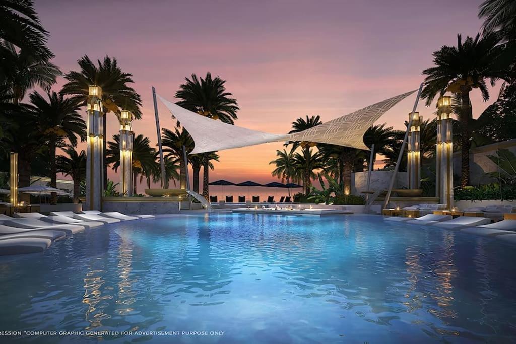 Sea View 5 Star Facilities Luxury Stay At Pattaya 乔木提恩海滩 外观 照片